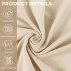 Peryiter 2 Pcs Sofa Covers Couch and Loveseat Covers Set Stretch Sofa Slipcover - Image 5