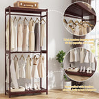 Homykic Bamboo Clothes Rack - Image 7