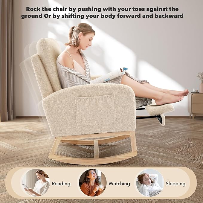 Rocking Chair Nursery, Nursing Rocking Chairs - Image 4