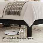 Einhomn Black Platform Bed Frame Full Size - Image 4