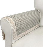 Couch Arm Cover, Sofa Arm Covers, Non-Slip Lace Armrest Covers, by Becoolifer