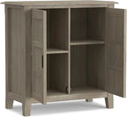 SIMPLIHOME Burlington Storage Cabinet - Image 4
