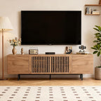 70.87" Mid-Century Modern TV Stand, Entertainment Center - Image 3