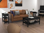 ChooChoo Side Table Living Room Set of 2, Narrow End Table - Image 6