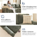 Ihanherry L-Shaped Sectional Sofa Bed, 6-Seater Convertible Pull Out Sleeper - Image 6