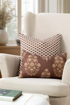 Crumbs Home Modern Farmhouse California Casual Indoor Outdoor Throw Pillow Cover - Image 2