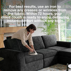 Novilla 108" Modular Sectional Sofa, Modular Sectional Couches - Image 19