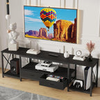 GYIIYUO TV Stand with Fabric Drawers by GYIIYUO