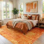 RELEANY Washable Area Rugs 8'x10' Non-Slip Modern Abstract Soft - Image 4