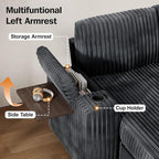 Vipbear 111" Modular Sectional Sleeper Sofa - Image 8