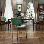 YaFiti Dining Chairs Set of 4, Dining Room and Kitchen Chairs, Mid Century by YaFiti