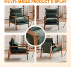 VINGLI Mid-Century Modern Cloud Accent Armchair - Image 3