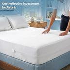 Utopia Bedding Waterproof Mattress Protector Full XL Size, Zippered Mattress - Image 8
