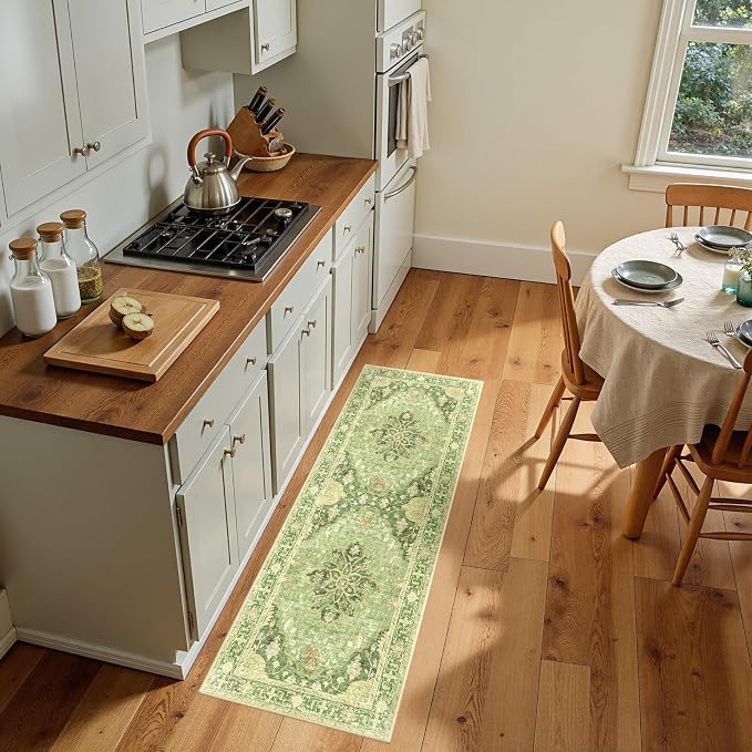 RELEANY Area Rugs 2'x5' Runner Rug Non Slip Washable by RELEANY