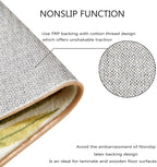 RoomTalks Mid Century Modern Washable Rug, Boho Cute Aesthetic 6x9 Area Rugs - Image 3