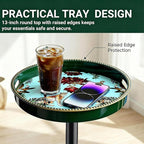 Gesodant Boho Single Leg Round Side Table - Image 4