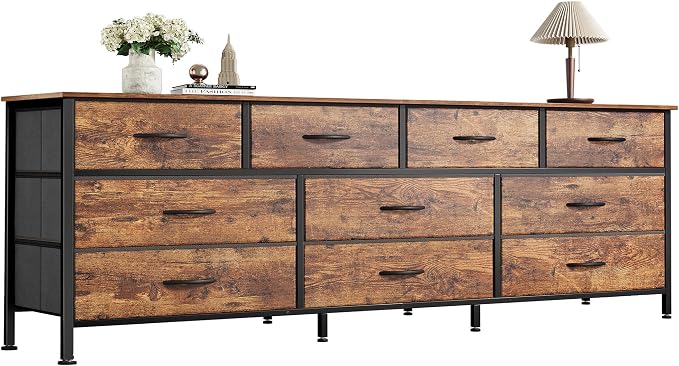 Huuger 63 Inch Dresser for Bedroom, Long Dresser by Huuger