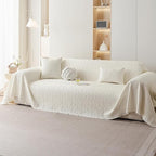 DREAMINGO Bubble Textured Cooling Sofa Cover, Ice Silk Breathable Couch Cover by DREAMINGO