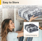 RELEANY Washable Area Rugs 8'x10' Non-Slip Modern Abstract Soft - Image 6