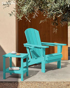 SERWALL 2-Tier HDPE Outdoor Side Tables Set of 2, Weatherproof Rectangular - Image 7