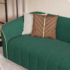 2-Piece Luxury Velvet Sofa Set for Living Room, Elegant Design Couch Set - Image 8