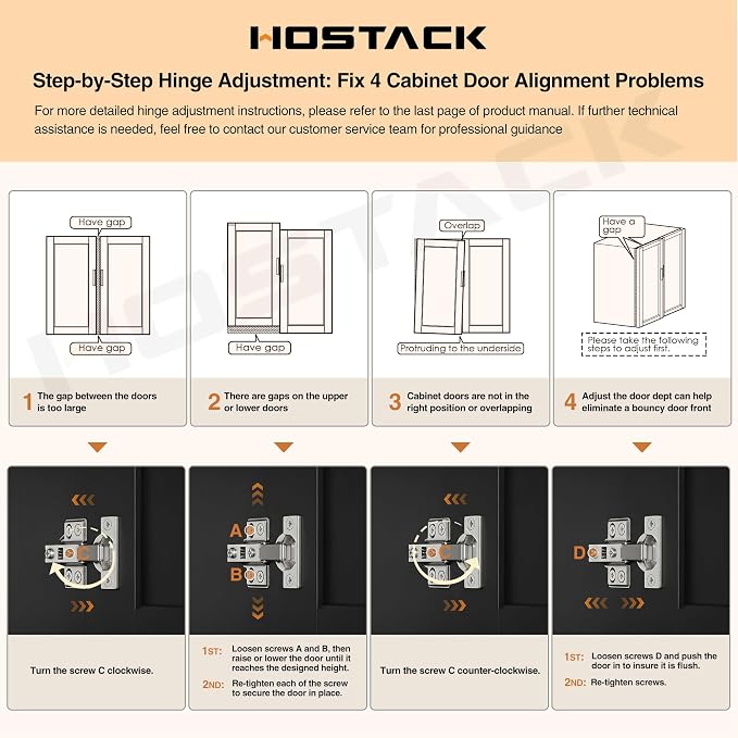 HOSTACK 71" Pantry Cabinet - Image 7