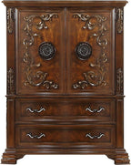 First of a Kind Santa Monica Traditional 5 Piece Queen Bedroom Set - Image 6