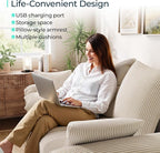 LINSY HOME Sectional Loveseat Sofa - Image 3