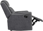 Betsy Furniture Soft Microfiber Manual Reclining Recliner, Relax and Comfortable - Image 5