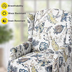 Upholstered Wingback Recliner Chair - Image 4