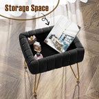 Greenstell Vanity Stool Chair Faux Fur - Image 6