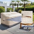 Extra Heavy Duty Outdoor Couch Cover Waterproof, Extra Large 3-Seater Patio - Image 6