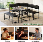 Concho Kitchen Breakfast Nook Table Set - Image 6