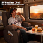 Rocker Recliner Chair with Massage and Heat, Nursery Rocking Chairs - Image 6