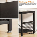 VECELO TV Stand with Power Outlets - Image 7