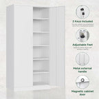 Letaya Metal Storage Cabinet - Image 5