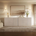 SICOTAS Buffet Cabinet with Storage 109.4" Large Modern Accent Storage Cabinet - Image 9