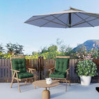 Outdoor Chair Cushions Set of 2, High Back Soft Seat Pad - Image 2