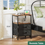 Huuger Nightstands Set of 2, End Tables - Image 3