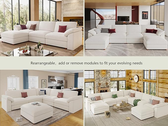 EASE MOOSE Modern Loveseat Sofa - Image 7