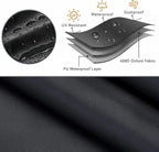 Chaise Lounge Covers, 2 Pack Waterproof Outdoor Lounge Chair Covers - Image 3