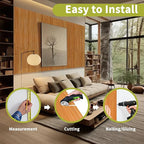 Natural Bamboo Wall Panel, Renewable Pole Wrap Bamboo Wainscoting Paneling - Image 5