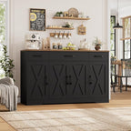 HOSTACK Buffet Sideboard Cabinet - Image 4