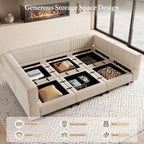 Belffin 88.6" Modular Sectional Sofa - Image 3