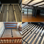 4Pcs Bed Frame Support Leg, Adjustable 14" to 23.6", Increase Under-Bed Storage - Image 8