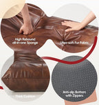 Hobestluk Small Bean Bag Chair Lazy Floor Sofa Bean Bags - Image 6