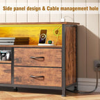 Furologee 63 Inch Entertainment Center, TV Stand - Image 5