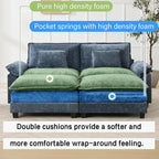 Oprisen 86" Modular Sectional Sofa, Comfy Cloud Couch Sectional Sofa - Image 3