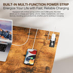 TEMI Long Computer Desk Folding Table - Image 5