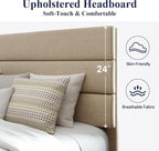 Allewie King Size Platform Bed Frame - Image 4